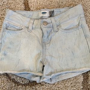 Old Navy Jean Shorts Size 7 adjustable waist